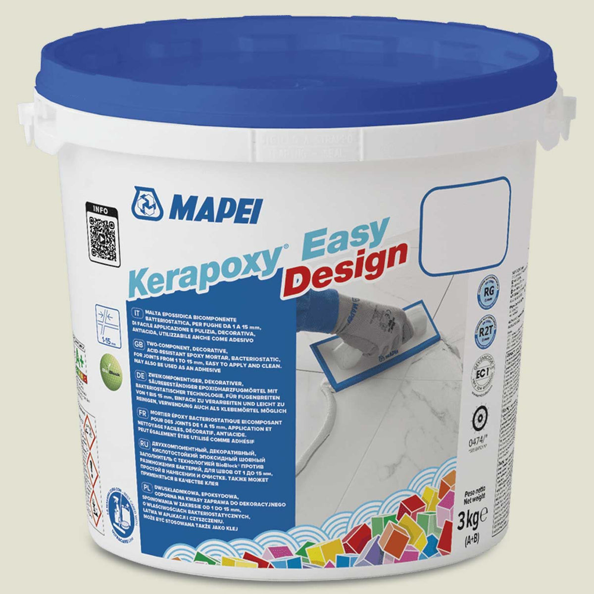 Mapei Kerapoxy Easy Design Epoxy Grout 3KG