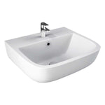 RAK Series 600 Wash Basin 40cm Wall Mount White (1 & 2 Tap Hole)