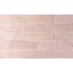 1032 Subway Brick Pink 60x246mm Gloss Porcelain Wall Tile (Sold by box)