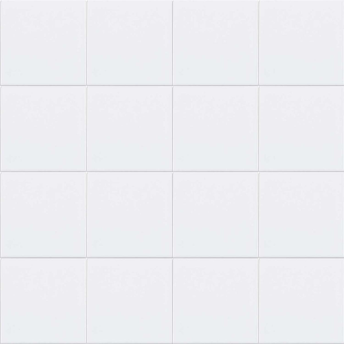 150 x 150mm Gloss White Ceramic Tile 150x150mm (1028)