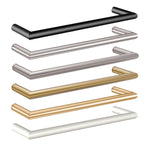 ThermoSphere Double Round Electric Towel Bar Wall Mounted Stainless Steel