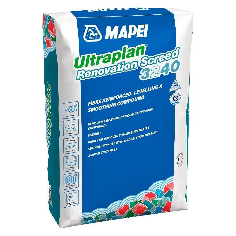 Mapei Ultraplan Renovation Screed 3240 25kg - (40 Bags Full Pallet)