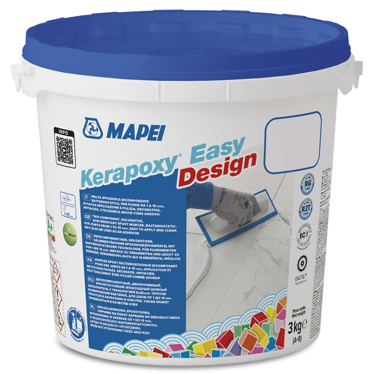 Mapei Kerapoxy Easy Design Epoxy Grout 3KG
