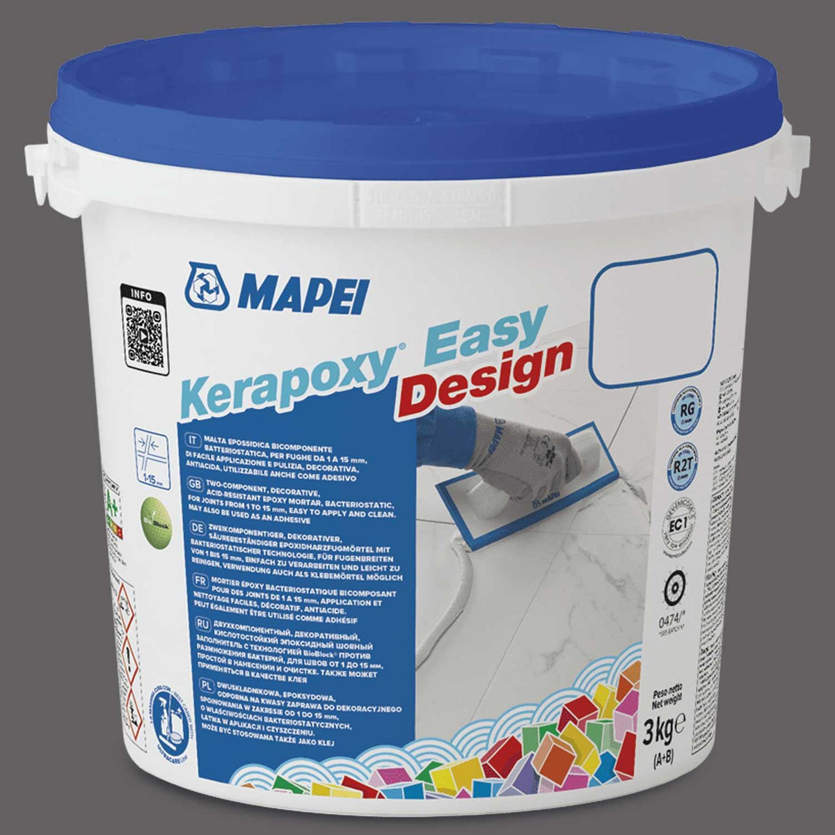 Mapei Kerapoxy Easy Design Epoxy Grout 3KG