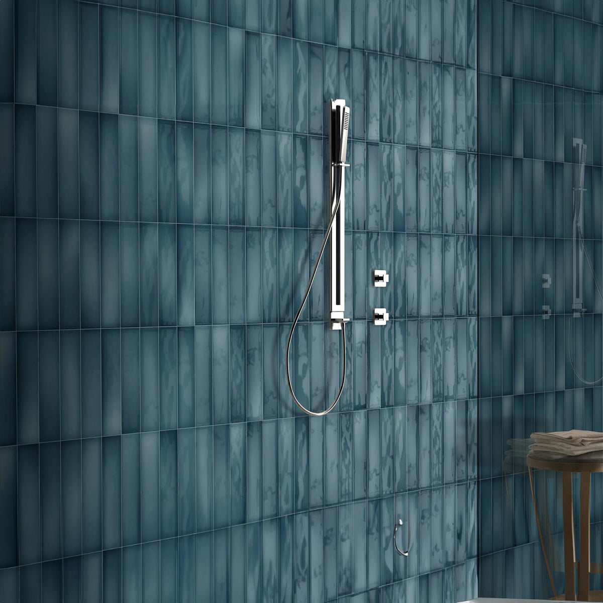 Ocean 75x300mm Ceramic Wall Tile for Kitchen Bathroom (1001O)