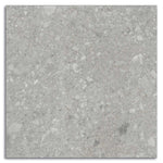 Terrazzo Effect Grey Porcelain Tile Wall Floor 900 x 900mm (1025G)