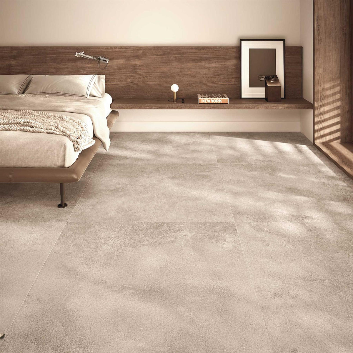 Sand Concrete Effect Large Porcelain Tile 1200x1200mm (1024S)