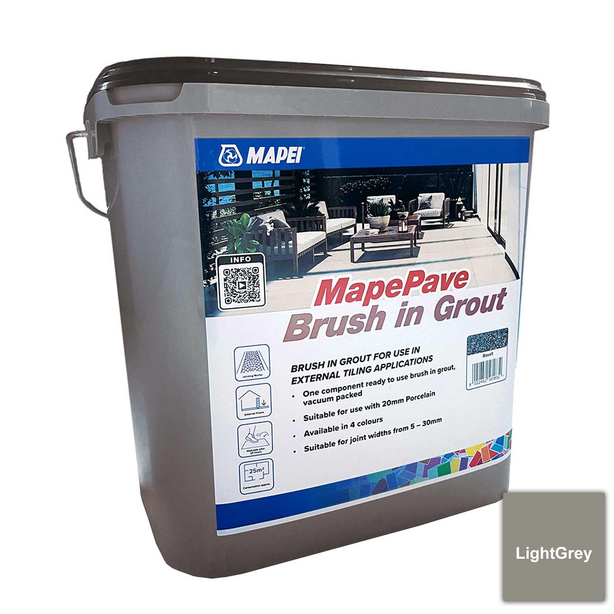 Mapei Mapepave Brush In Grout 15kg