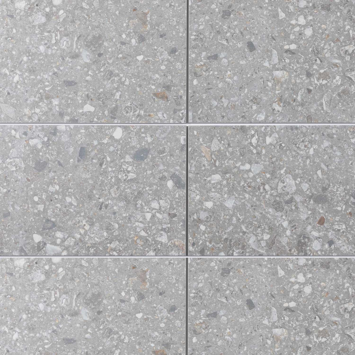 Dark Grey Terrazzo Porcelain Tile 300x600mm (1026DG36)