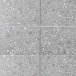 Dark Grey Terrazzo Porcelain Tile 300x600mm (1026DG36)
