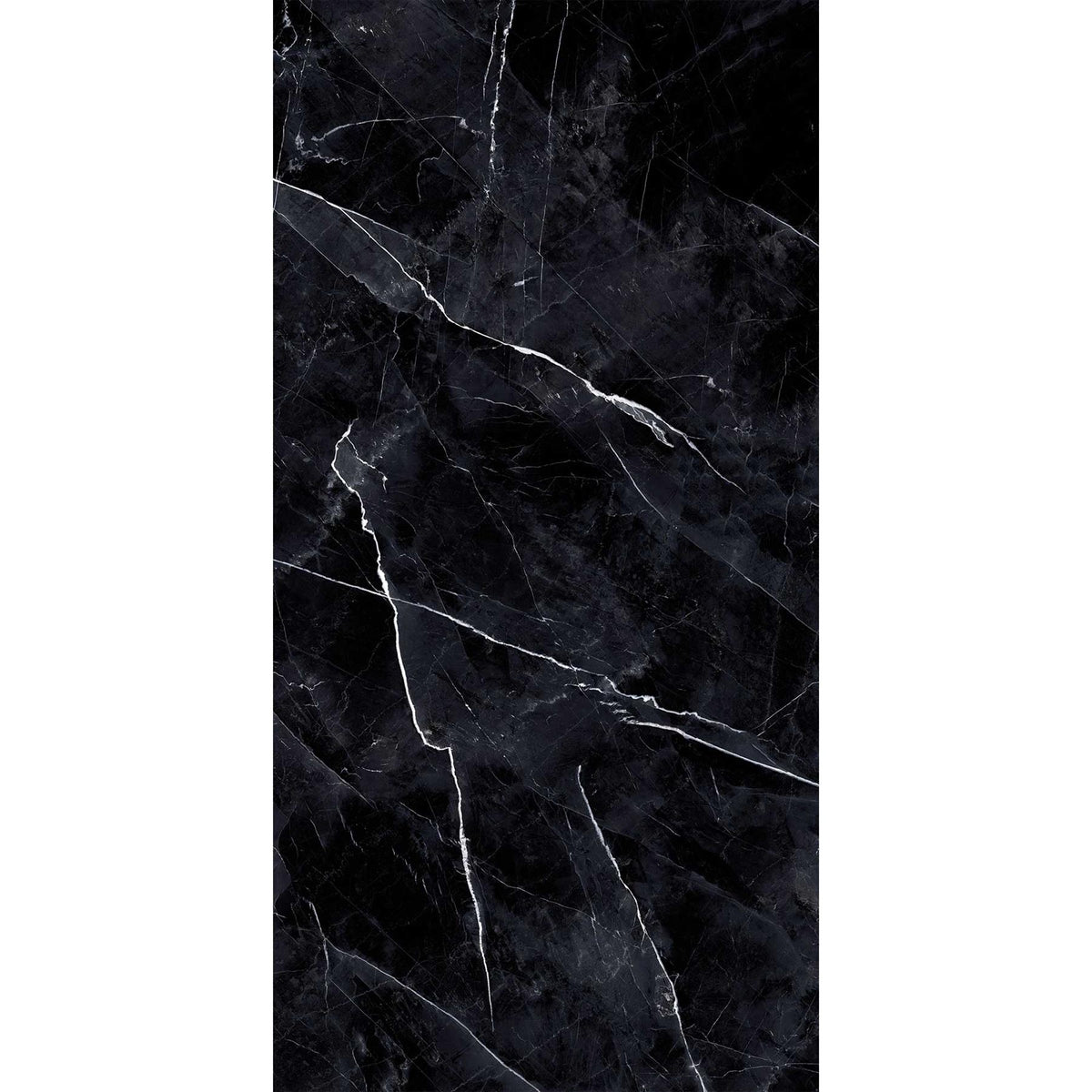 Calacatta Black Polished Large Tile Slab 1200x2780mm 6mm (1021PP278)