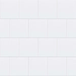 150 x 150mm Gloss White Ceramic Tile 150x150mm (1028)