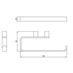 RAK Petit Round Towel Ring Series 2 - Gloss Chrome