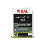 BAL Rapid-Flex One S1 Tile Adhesive White 20kg (50 Bags)