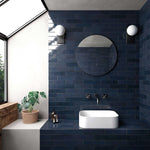 1032 Subway Brick Dark Blue 60x246mm Gloss Porcelain Wall Tile (Sold by box)