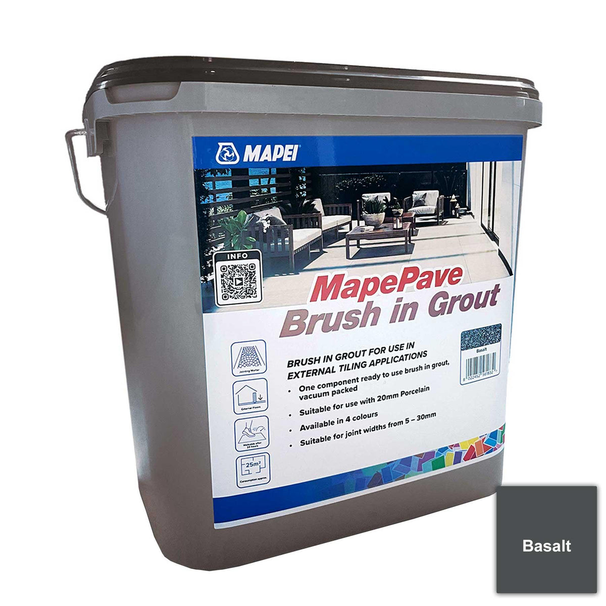 Mapei Mapepave Brush In Grout 15kg