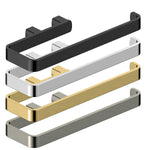 RAK Petit Square Towel Ring Series 2 – Compact Towel Rail in Black, Chrome, Gold, Nickel