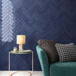 1032 Subway Brick Dark Blue 60x246mm Gloss Porcelain Wall Tile (Sold by box)