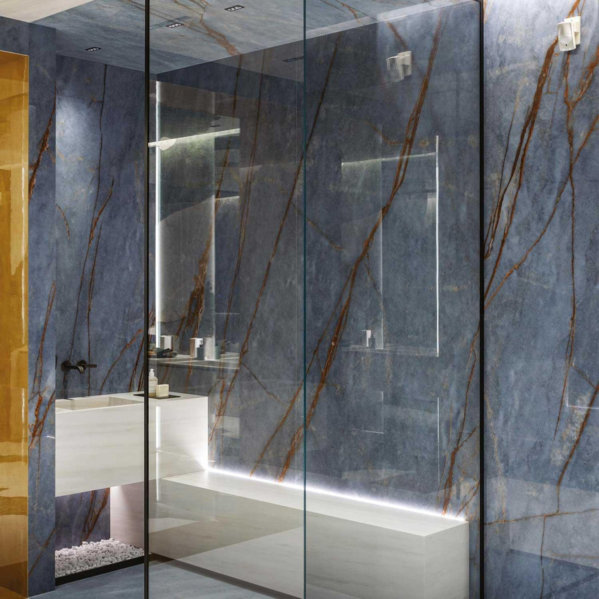 Extra Large Porcelain Slab Polished Heritage Azure 320x160cm