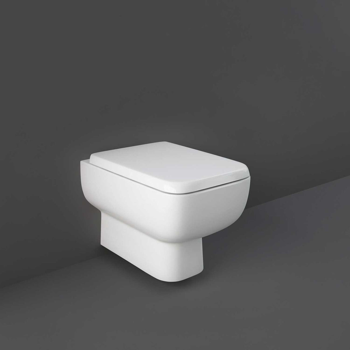 RAK Series 600 Rimless Wall-Hung Toilet 52cm Alpine White