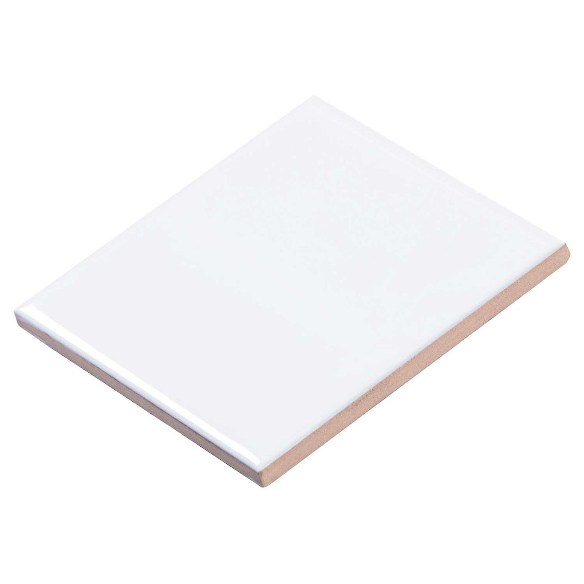 150 x 150mm Gloss White Ceramic Tile 150x150mm (1028)