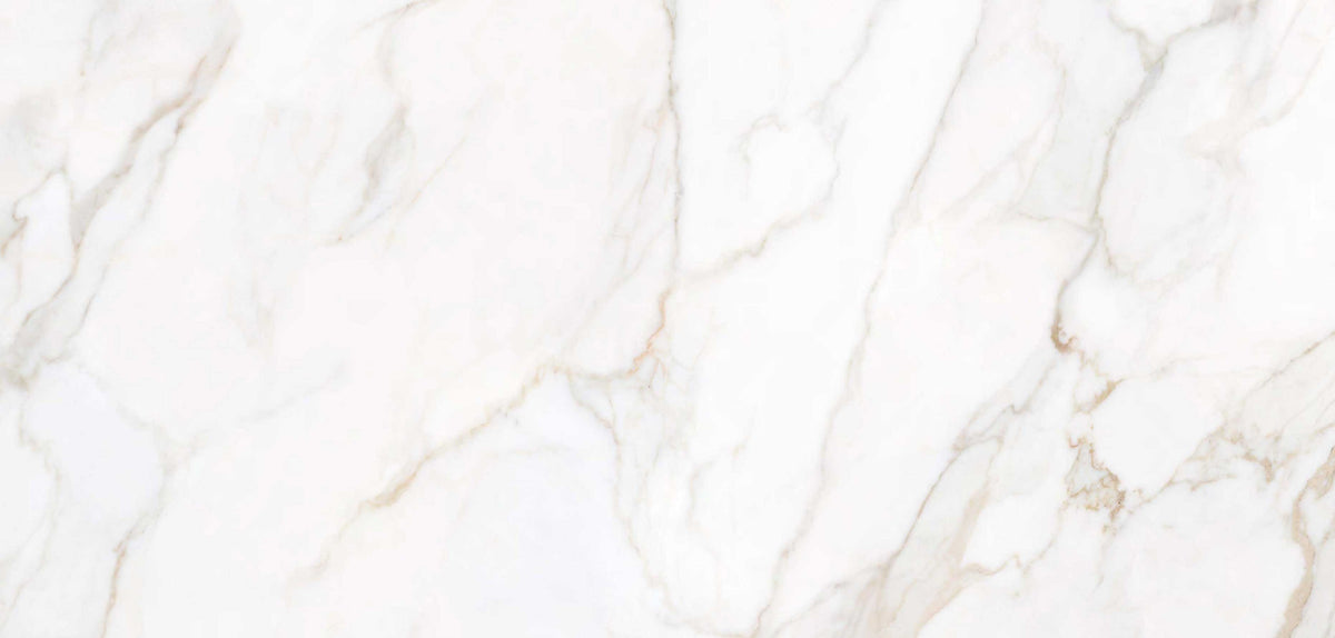 Calacatta Gold Marble Effect (Matt) Finish Porcelain Tile 600x1200mm