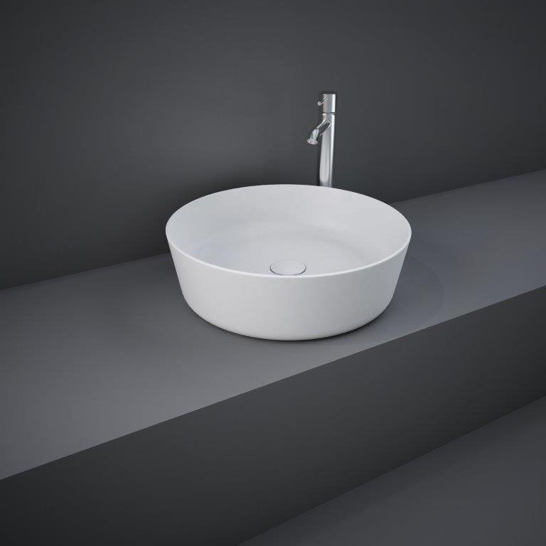 RAK-FEELING Counter Top Wash Basin Matt White 500