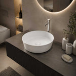 RAK-FEELING Counter Top Wash Basin Matt White 500
