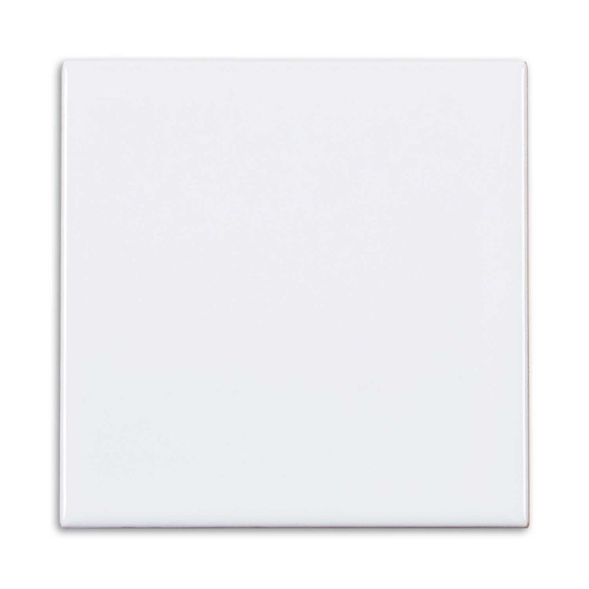 150 x 150mm Gloss White Ceramic Tile 150x150mm (1028)