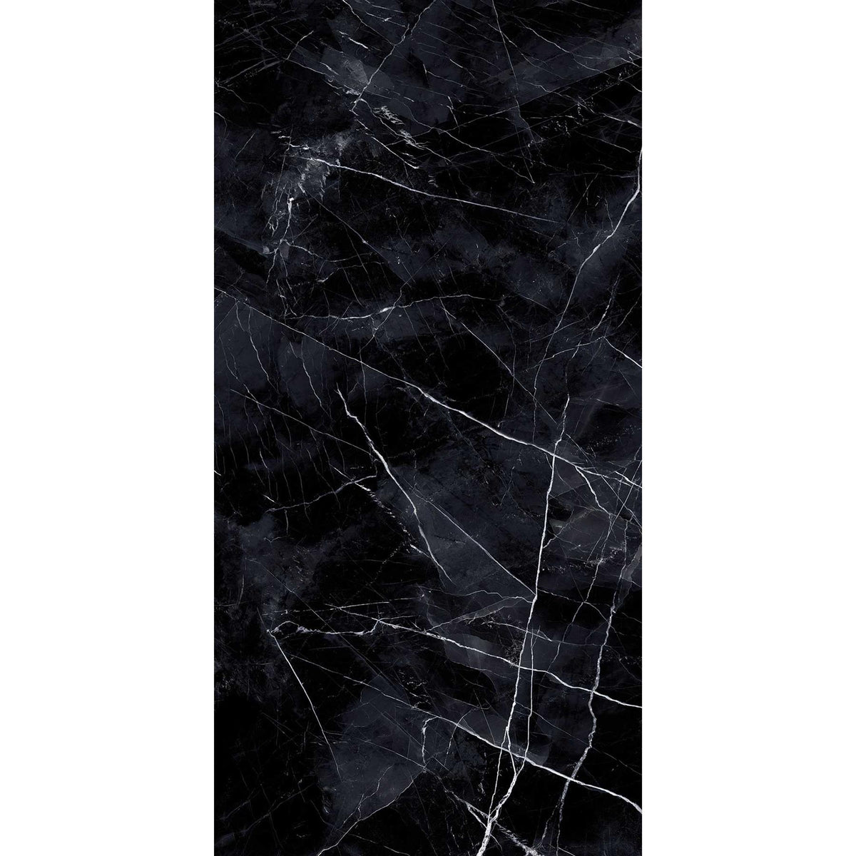 Calacatta Black Polished Large Tile Slab 1200x2780mm 6mm (1021PP278)