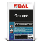Bal Flex One S1 Tile Adhesive White 20kg (50 Bags)