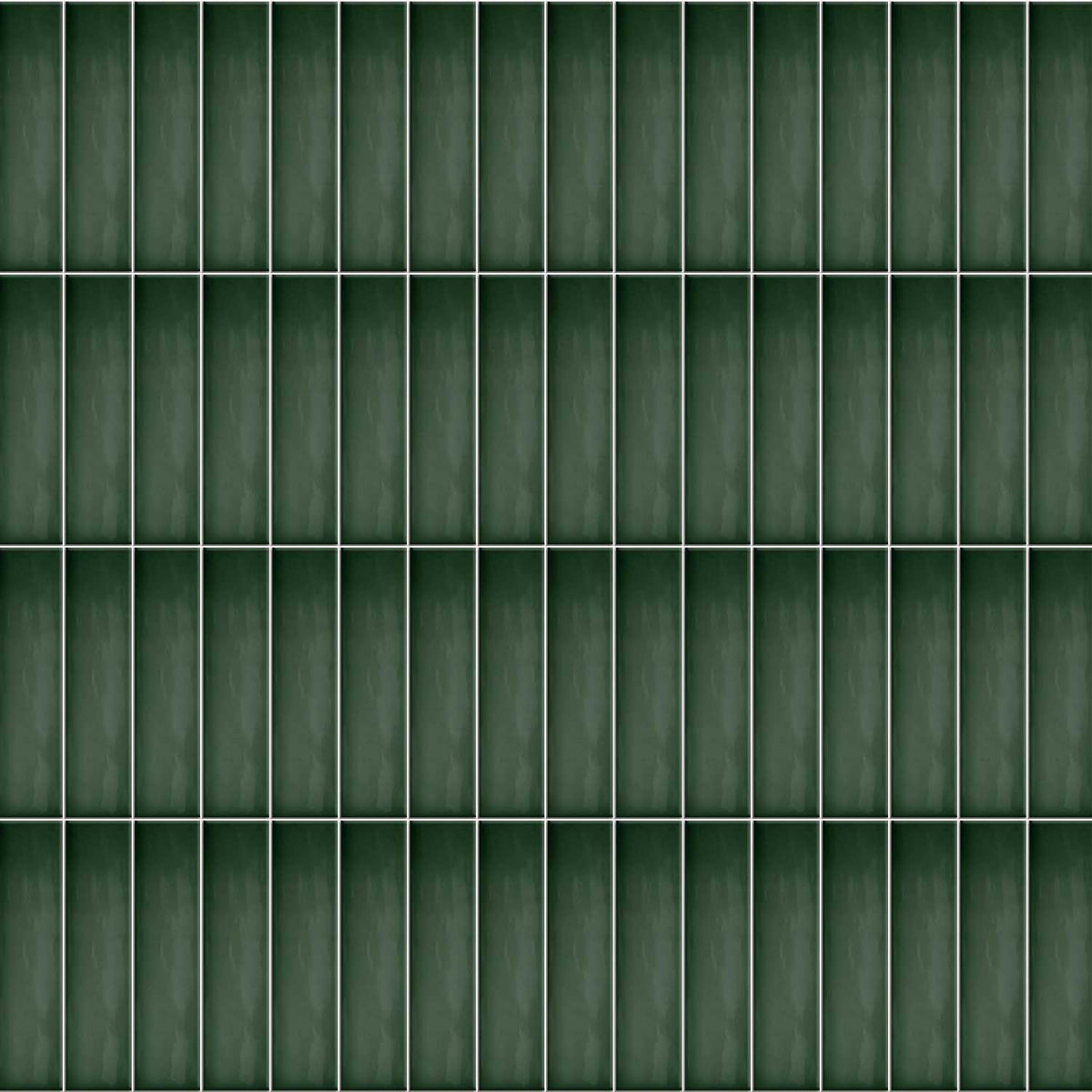 Subway Brick Green Ceramic Wall Tiles for Kitchen Bathroom 75x300mm