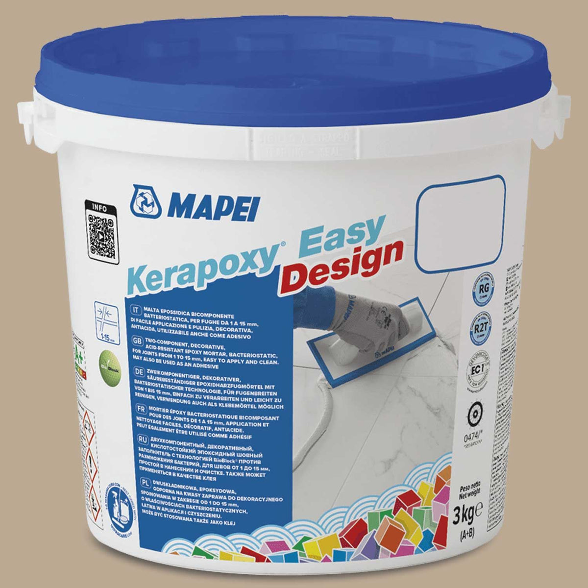 Mapei Kerapoxy Easy Design Epoxy Grout 3KG