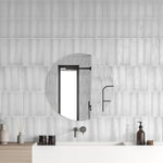 White 75x300mm Ceramic Wall Tile for Kitchen Bathroom (1001W)