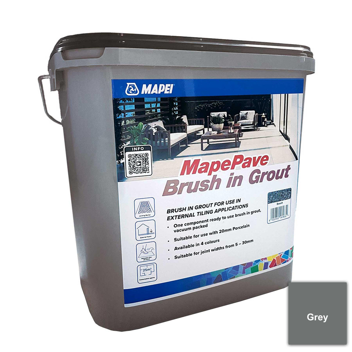Mapei Mapepave Brush In Grout 15kg