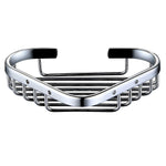 RAK Chrome Single Corner Basket 150 x 105 x 28 Chrome