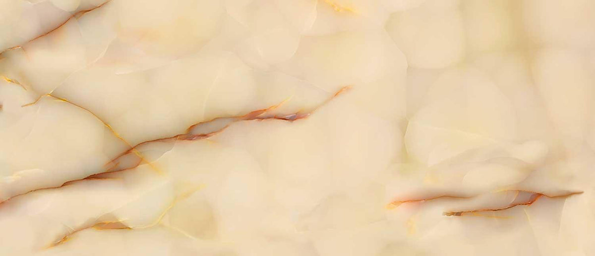 Marble Effect Honey Matt Onyx Porcelain Tile 1200x600mm (1020H)