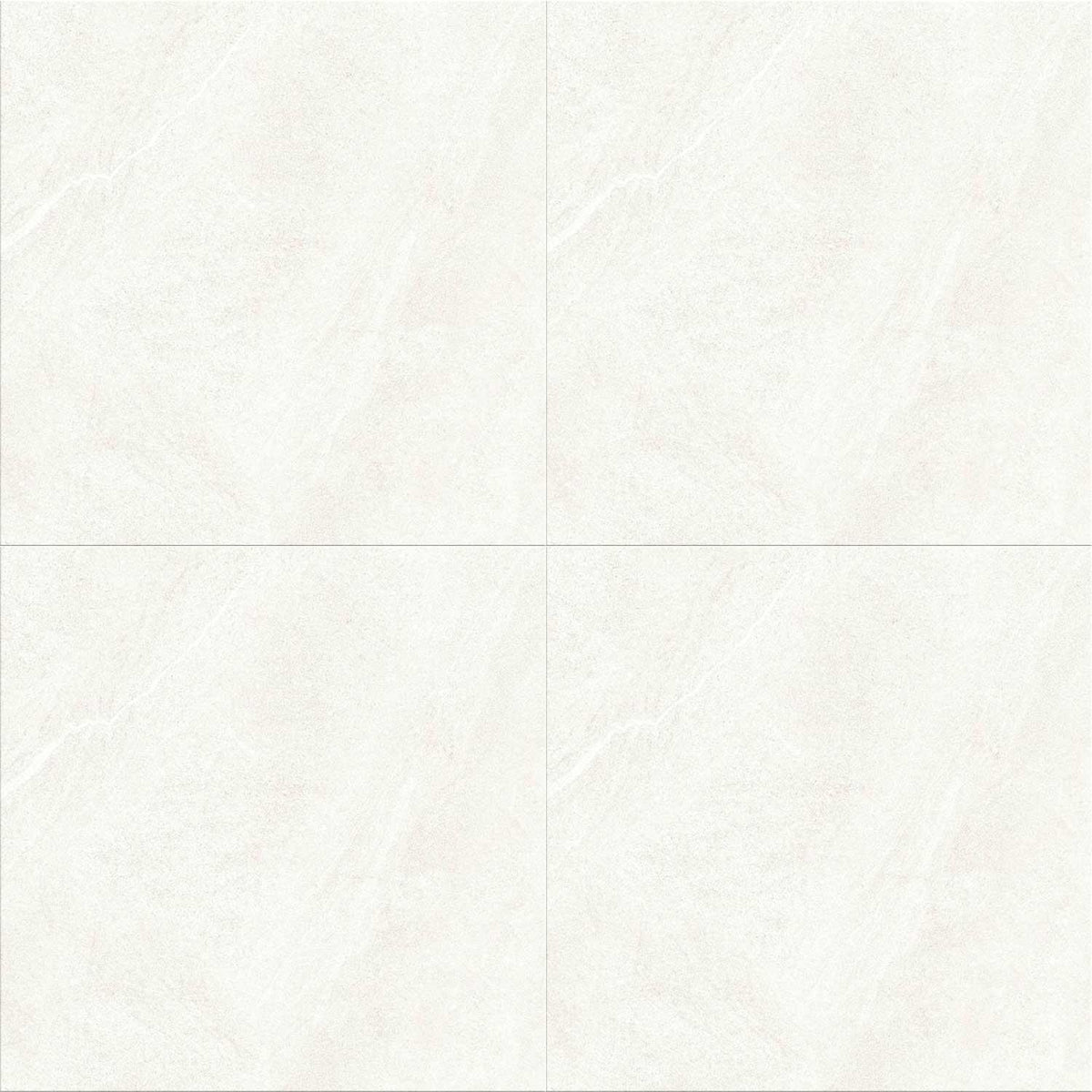Stone Effect White Porcelain Tiles Natural Look 595x595mm (1014)