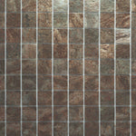 Copper StoneMosaic Tile Bathroom Wet Room (50x50mm) 1000 x 500mm Roll 1006-902