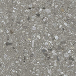 Dark Grey Terrazzo Porcelain Tile 600x600mm (1026DG66)
