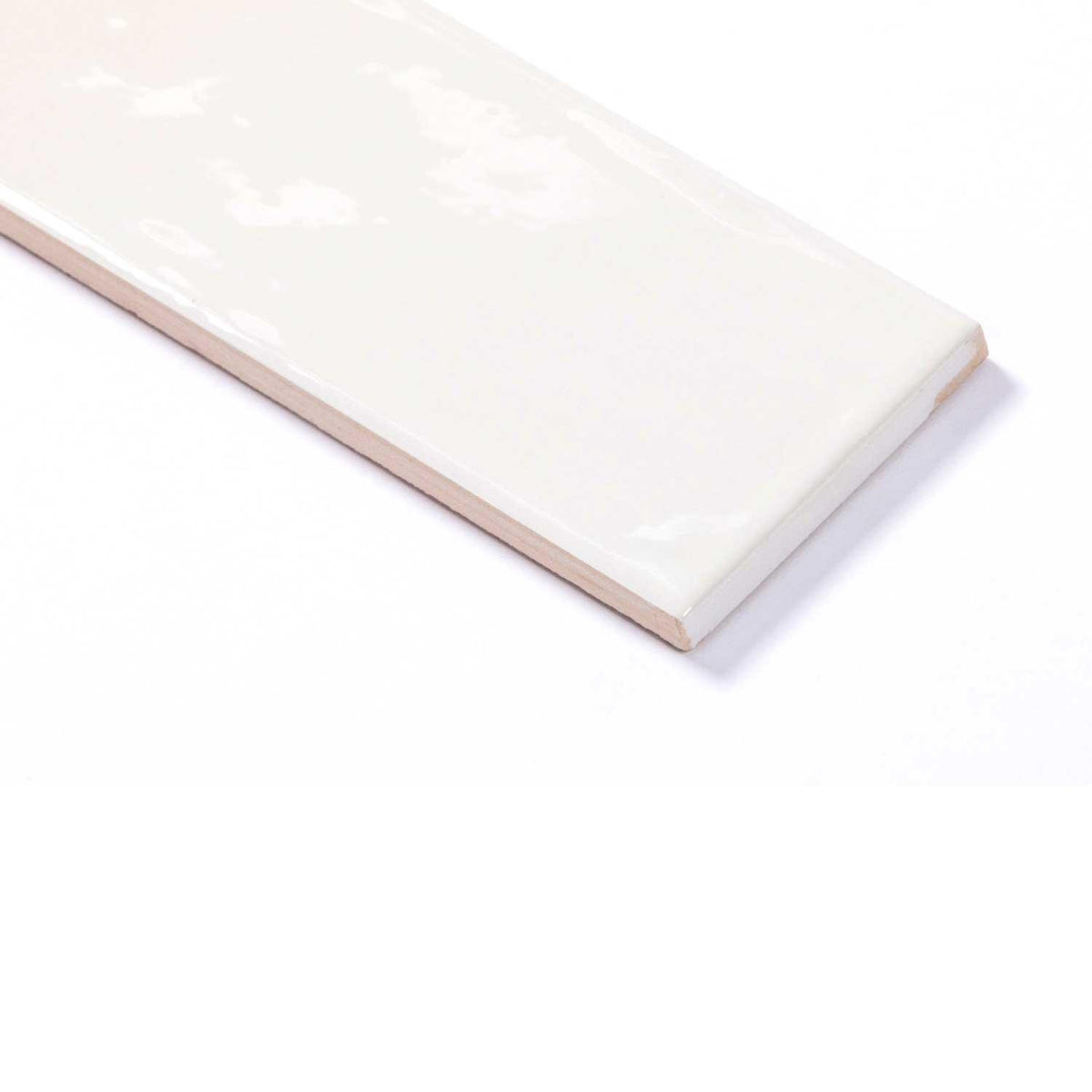 Subway Tile Ivory Gloss Ceramic Wall Tile 65x200mm (1012)