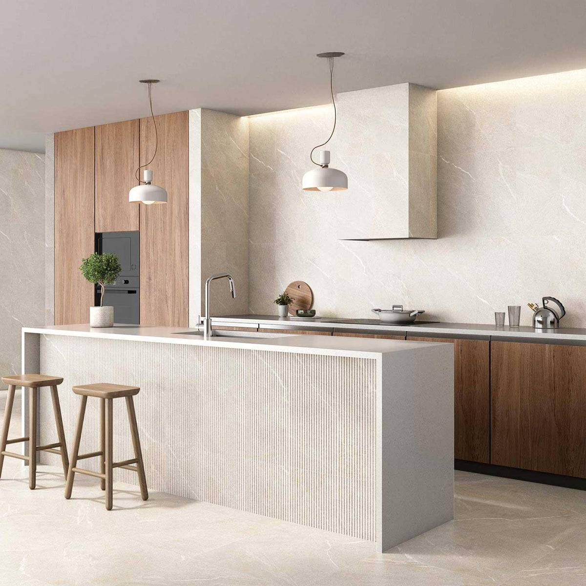 Stone Effect Sand Wall Floor Tiles 295x595mm (1014)