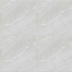 Stone Effect Light Grey Porcelain Tiles Natural Look 595x595mm (1014)