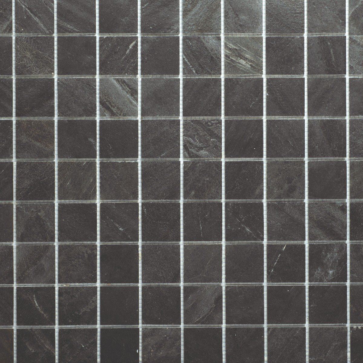 Graphite Mosaic Tile Bathroom Wet Room (50x50mm) 1000 x 500mm Roll 1006-915