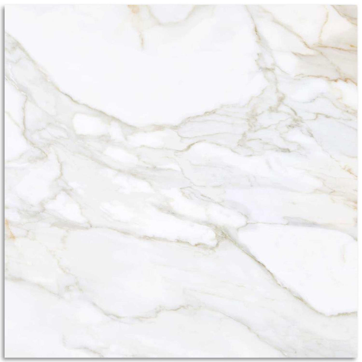 Calacatta Gold Marble Effect Matt Finish Porcelain Tile 600x600mm