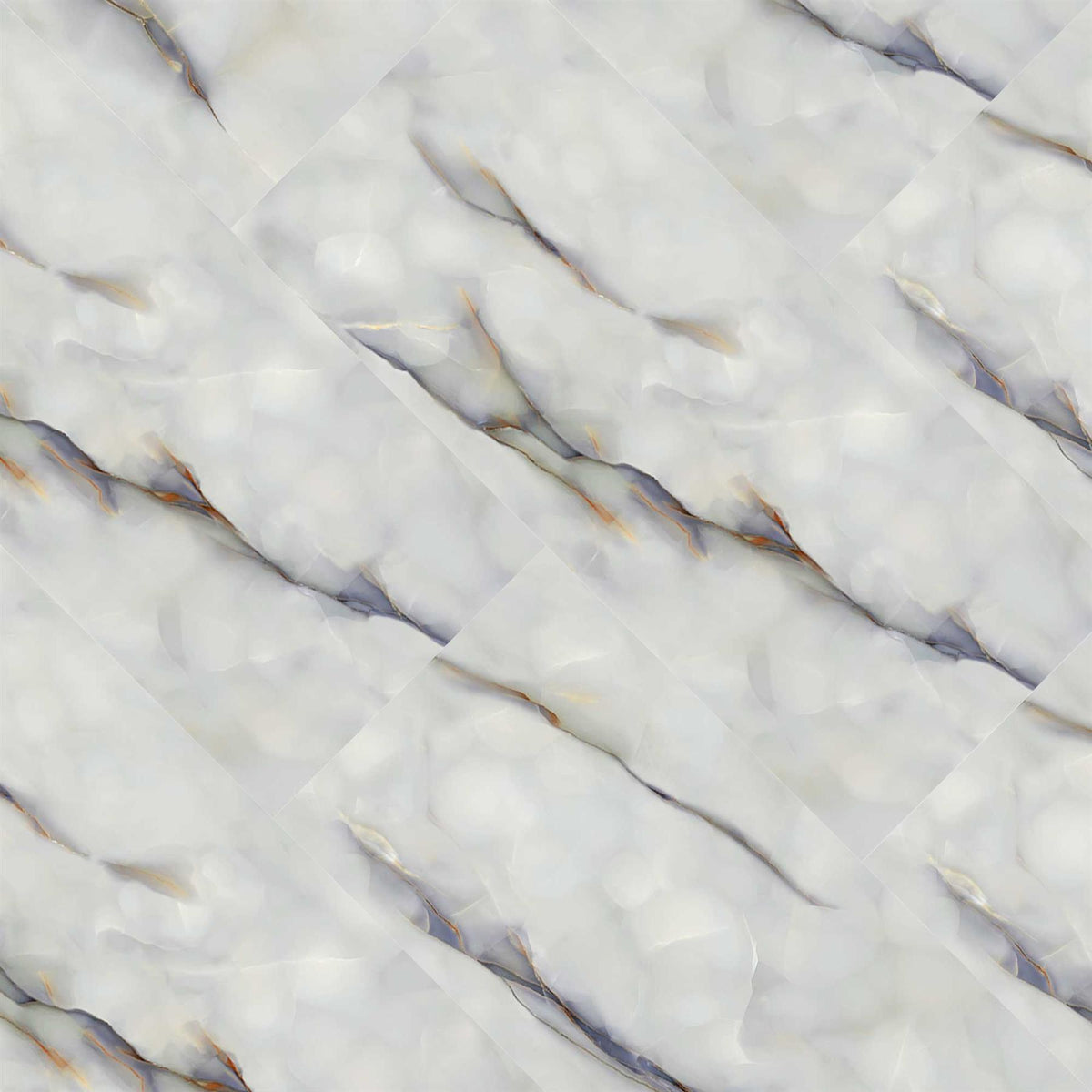 Marble Effect Pearl Blue Matt Onyx Porcelain Tile 1200x600mm (1020B)