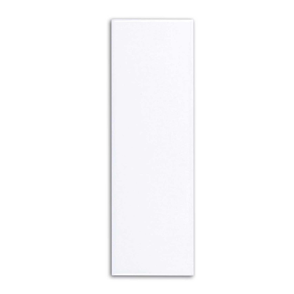 Subway Tile White Gloss Ceramic Wall Tile 65x200mm (1012)