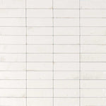 Subway Style White Porcelain Wall Floor Tile 50x150mm (1007)
