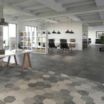 Anthracite Porcelain Tile 375 x 750mm Wall & Floor Indoor (T1006)