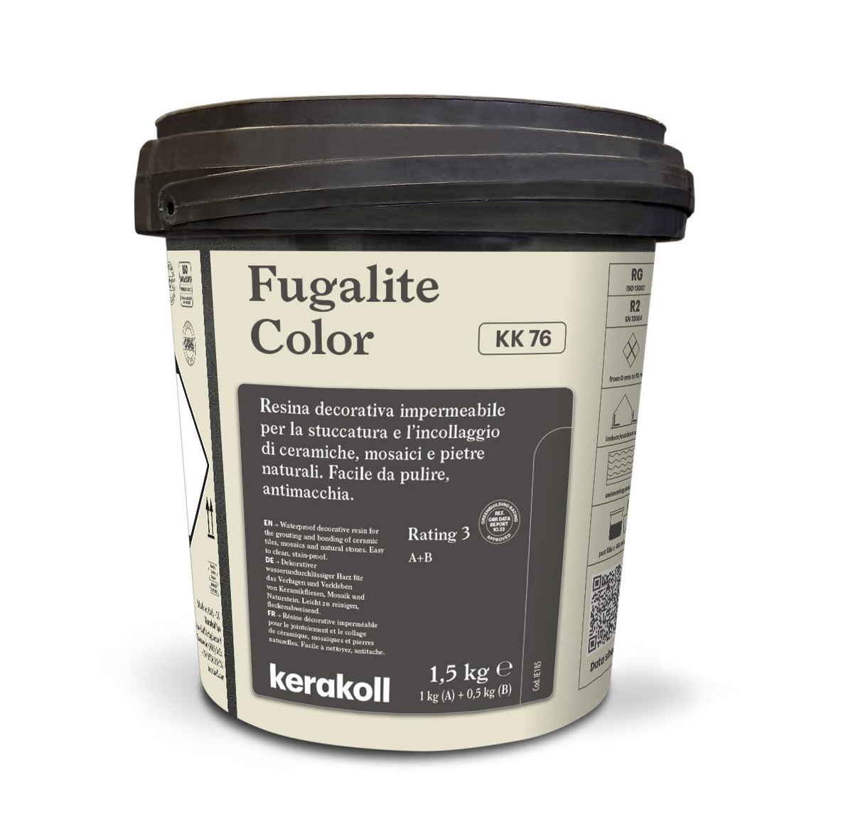 Kerakoll Fugalite Color Resin Epoxy Grout 1.5kg